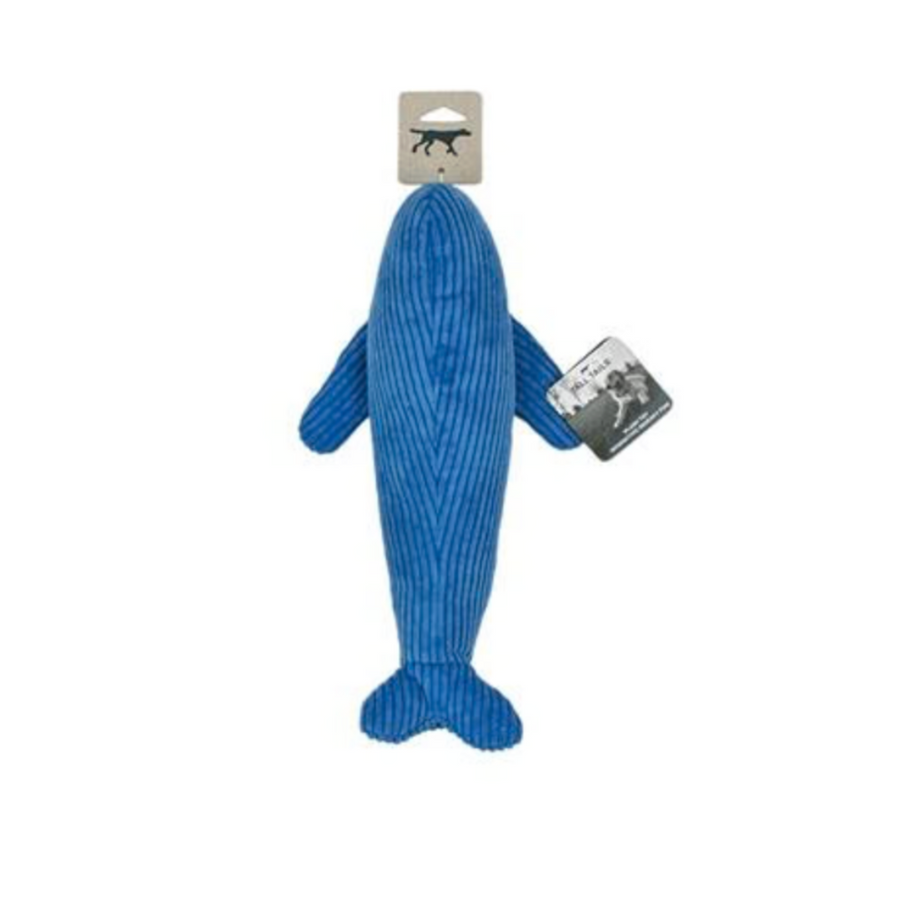 Whale Plush Squeaker Dog Toy
