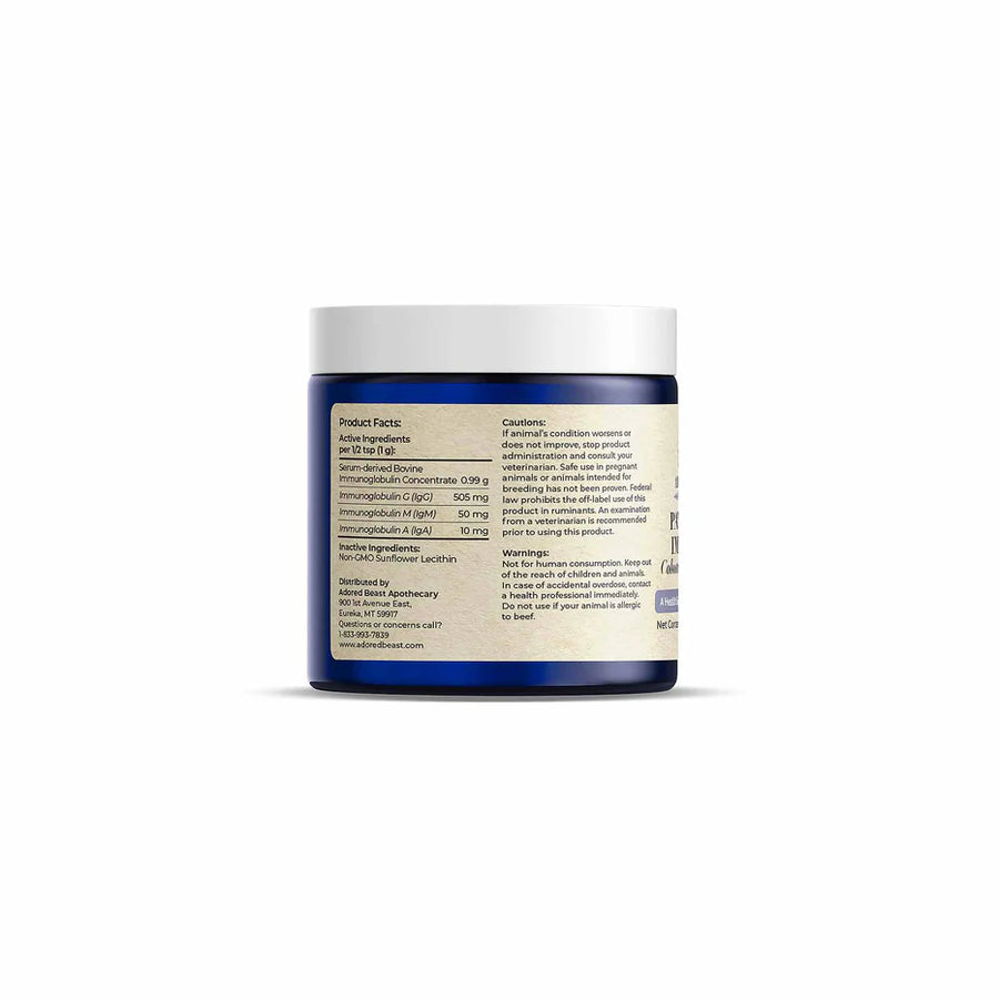 Pawsitive Immunity, Colostrum Alternative