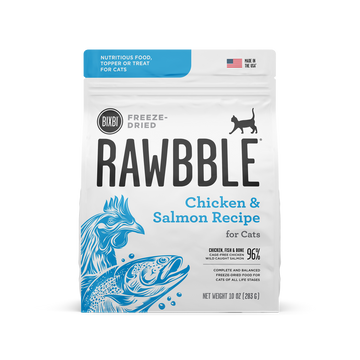 Freeze-Dried Cat Food, Chicken/Salmon