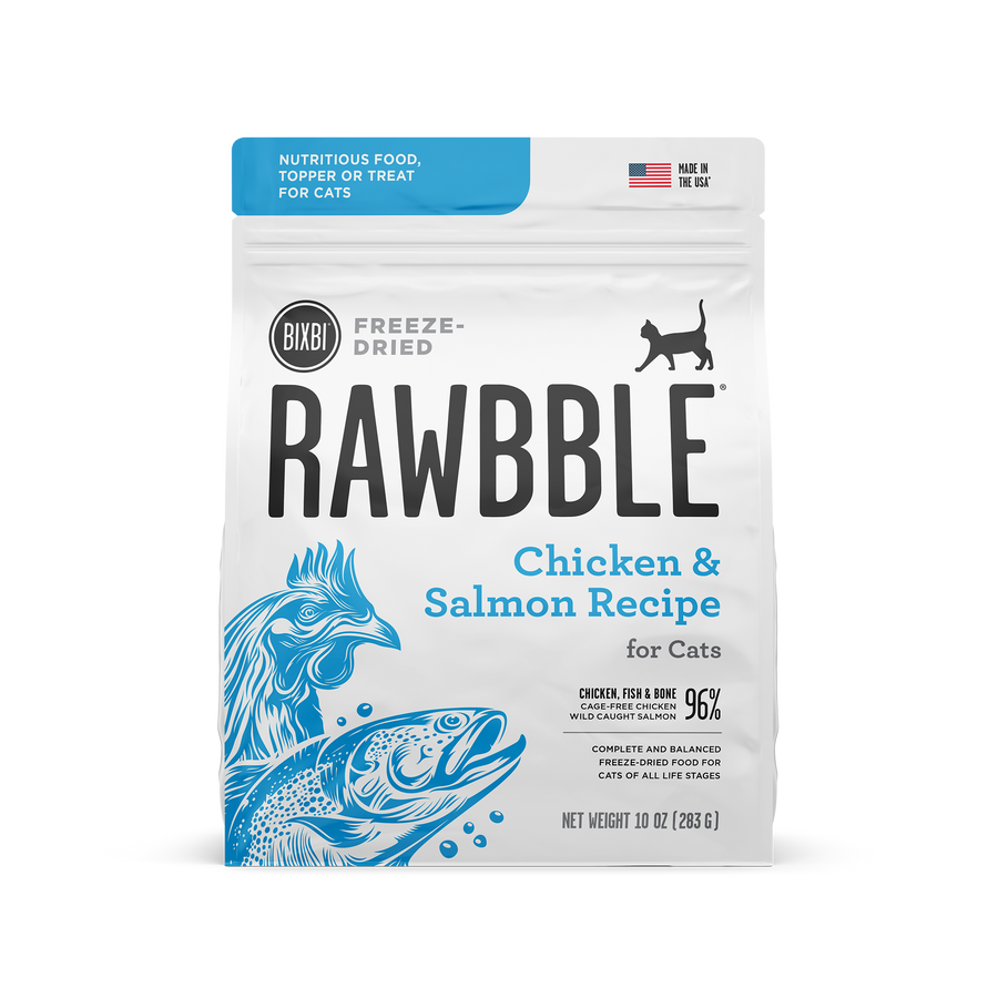 Freeze-Dried Cat Food, Chicken/Salmon