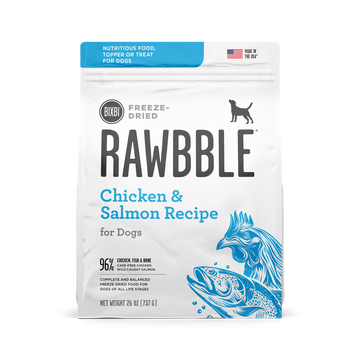 Freeze-Dried Dog Food, Chicken/Salmon