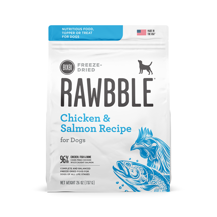 Freeze-Dried Dog Food, Chicken/Salmon