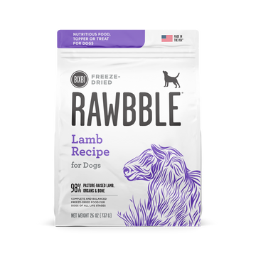 Freeze-Dried Dog Food, Lamb