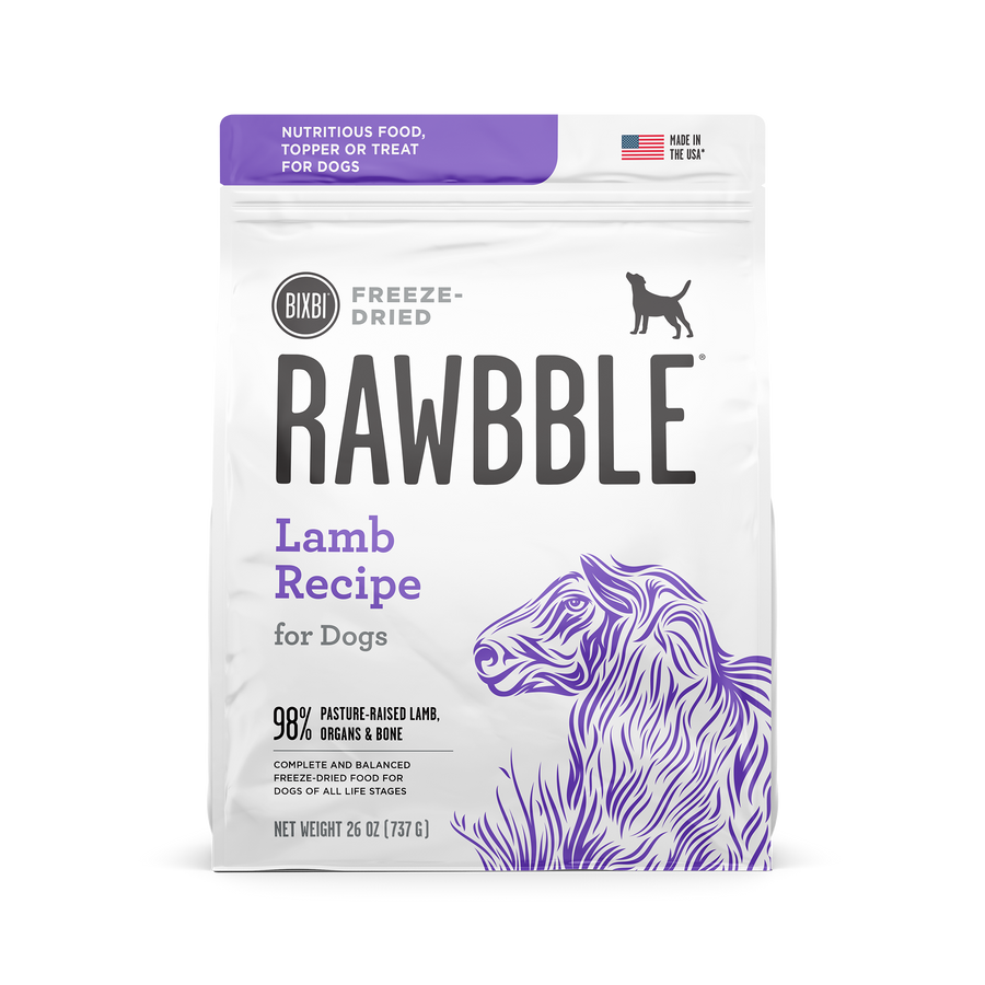 Freeze-Dried Dog Food, Lamb