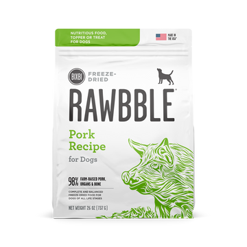 Freeze-Dried Dog Food, Pork