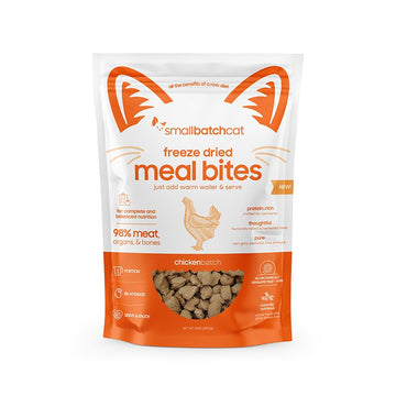 Smallbatch Freeze-Dried Chicken Meal Bites Cat, 10oz.