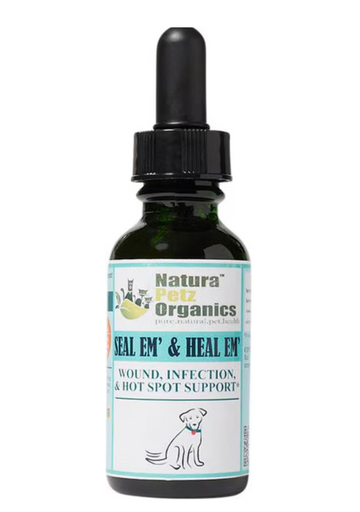 Natura Petz Ogranics Em & Heal Em Tincture Dog Supplement, 1oz