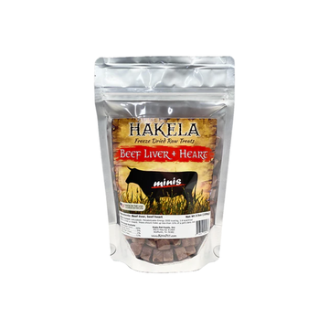 Hakela Freeze-Dried Beef Liver + Heart
