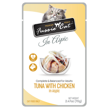 Tuna with Chicken in Aspic Cat, 2.47oz.