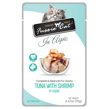 Tuna with Ocean Fish in Aspic Cat, 2.47oz.