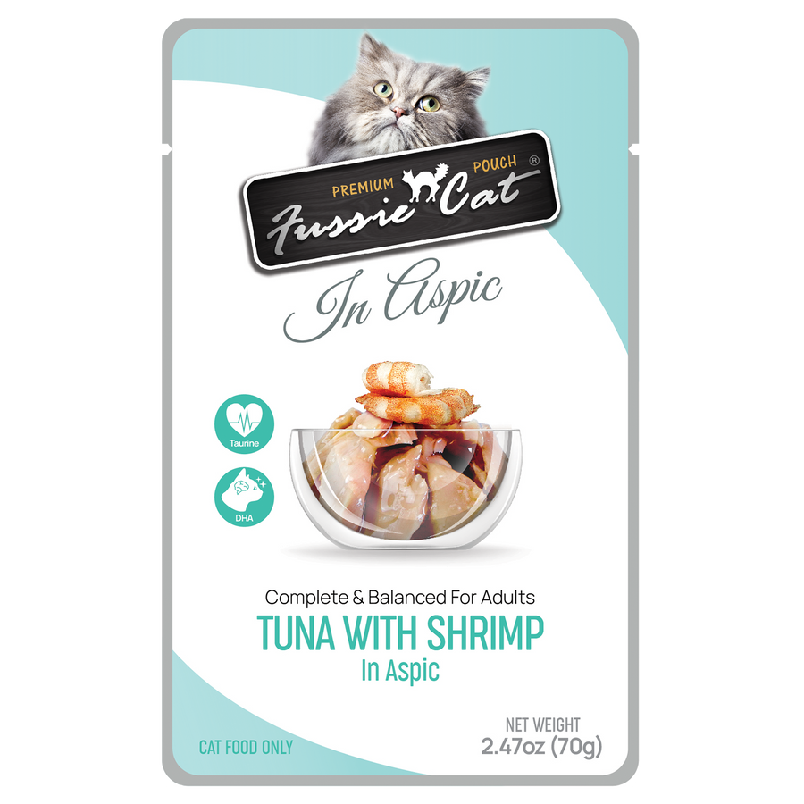 Tuna with Ocean Fish in Aspic Cat, 2.47oz.
