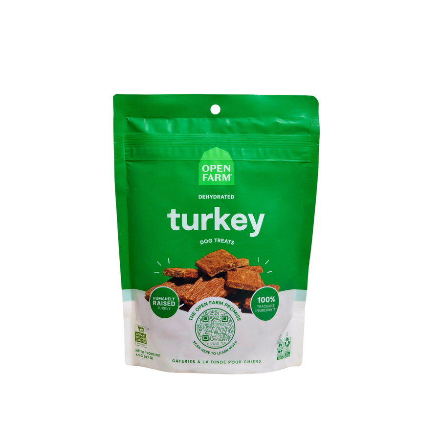 Dehydrated Turkey Dog Treats, 4.5 oz.