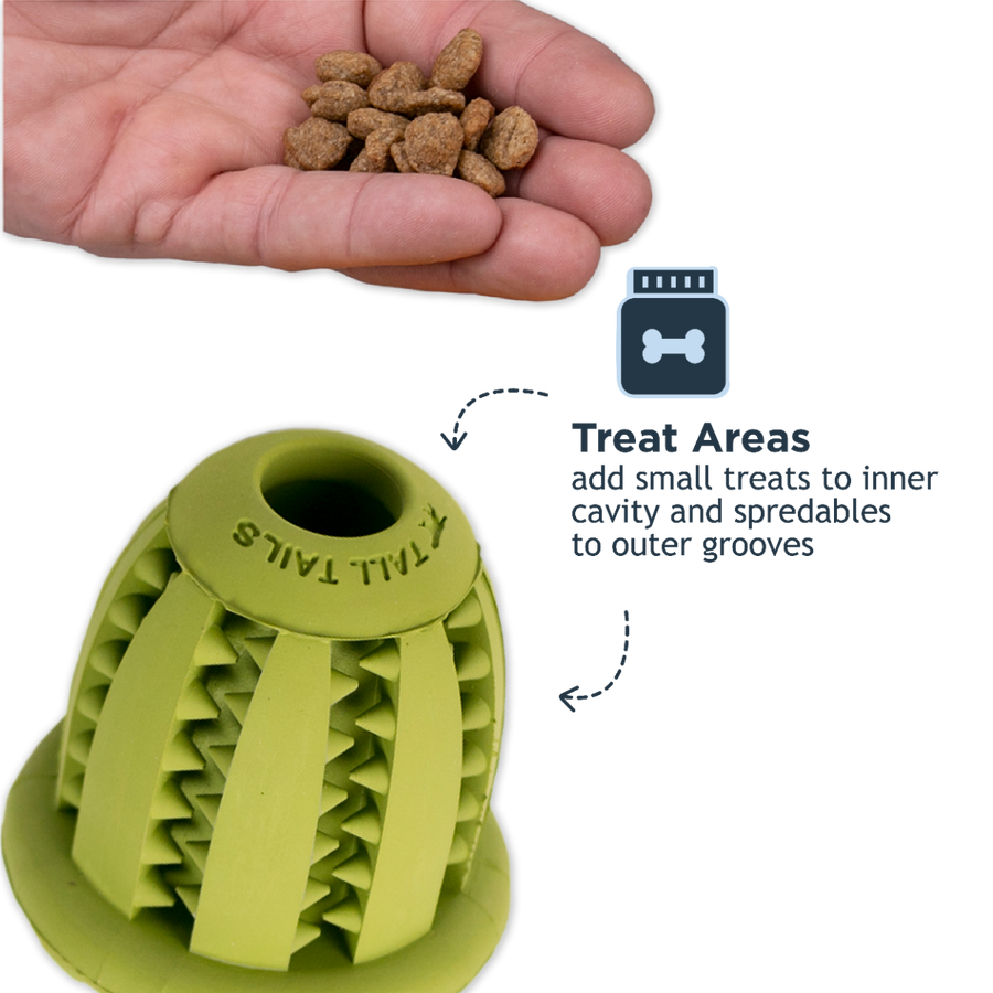 Natural Rubber Acorn Reward