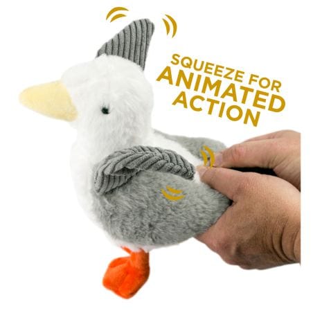 Animated Seagull Toy for Dogs