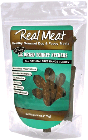 Air-Dried Turkey Neckers, 6 oz.