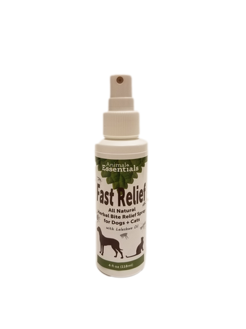 Fast Relief- Herbal Bite Relief Spray for Dogs + Cats, 4 oz