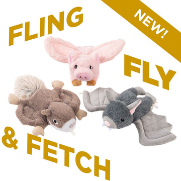 Fling and Fetch Dog Toy