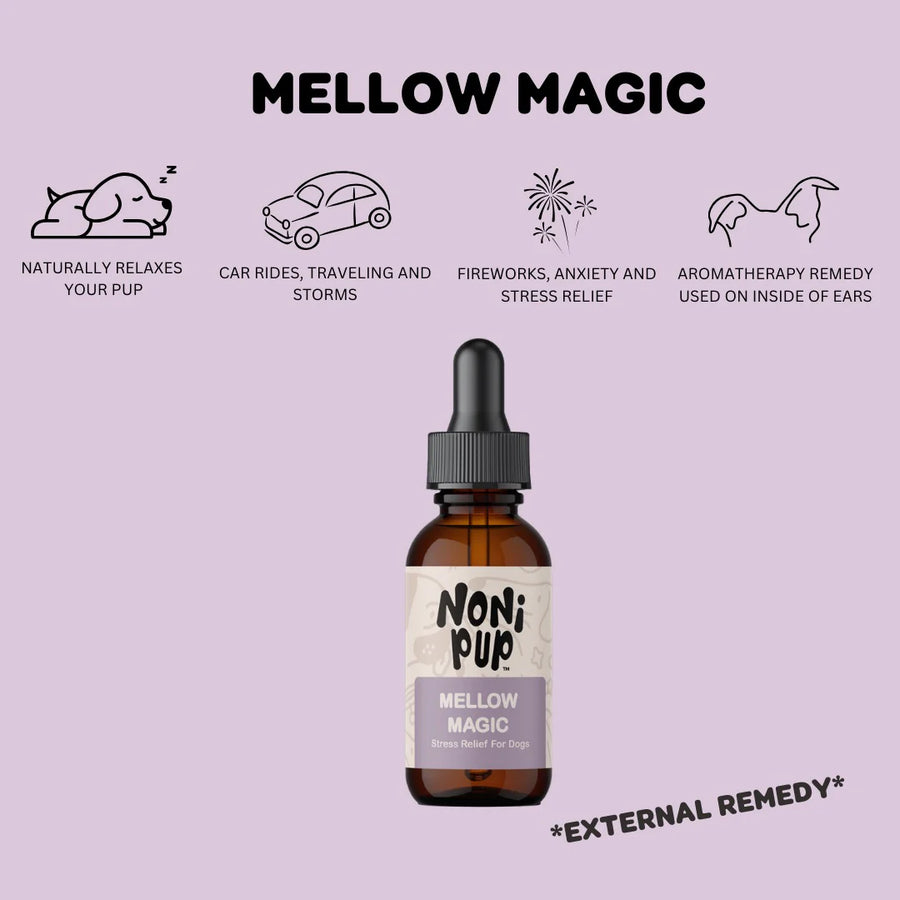 Mellow Magic- Stress Relief for Dogs, 1oz.