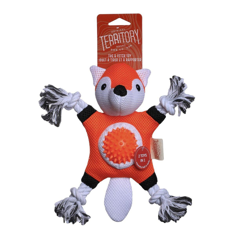 2-In-1 Dog Toy, Fox
