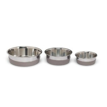Stainless Bowl w/ Silicone Bottom