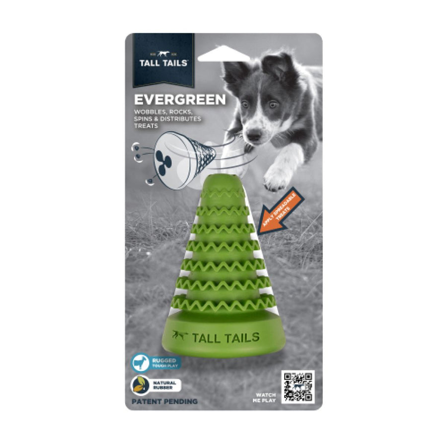 Natural Rubber Evergreen Reward Dog Toy