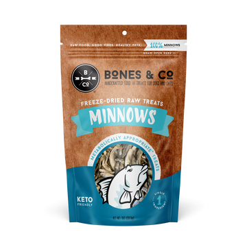 Freeze-Dried Raw- Minnows, 1 oz.