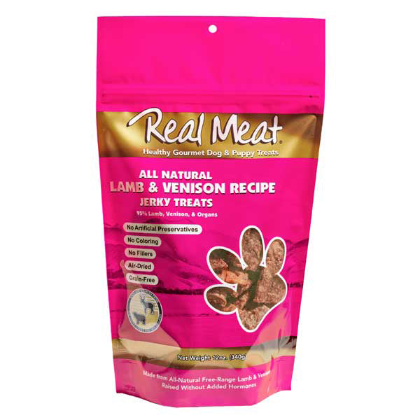 Lamb and Venison Jerky Treats, 4 oz.