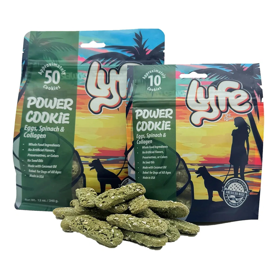 Lyfe Eggs, Spinach & Collagen Cookie, 2.3oz.