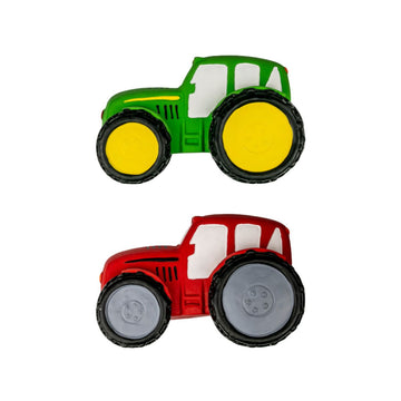 Latex Squeaker Dog Toy- Tractor