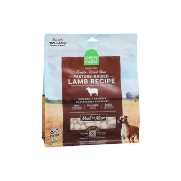 Freeze-Dried Raw Dog Food, Pasture-Raised Lamb