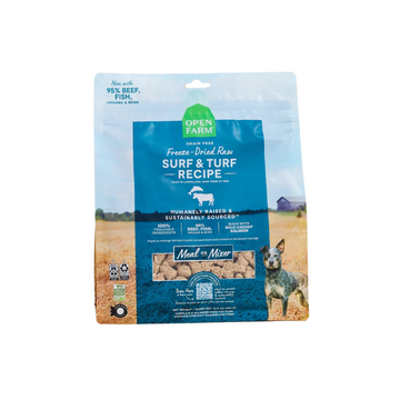 Freeze-Dried Raw Dog Food, Salmon & Beef