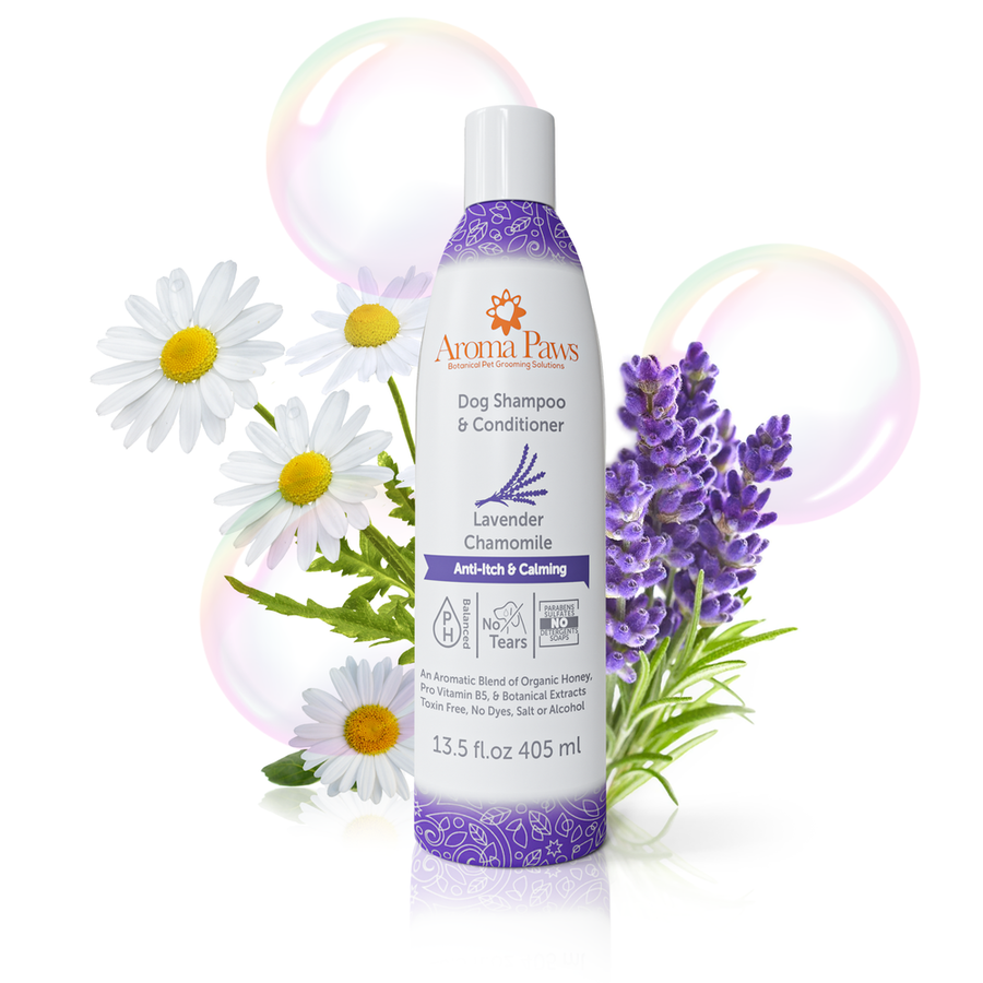 Lavender Chamomile Calming Shampoo & Conditioner, 13.5 oz.