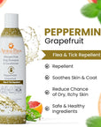 Peppermint Grapefruit Bug Repellent Shampoo & Conditioner, 13.5 oz.