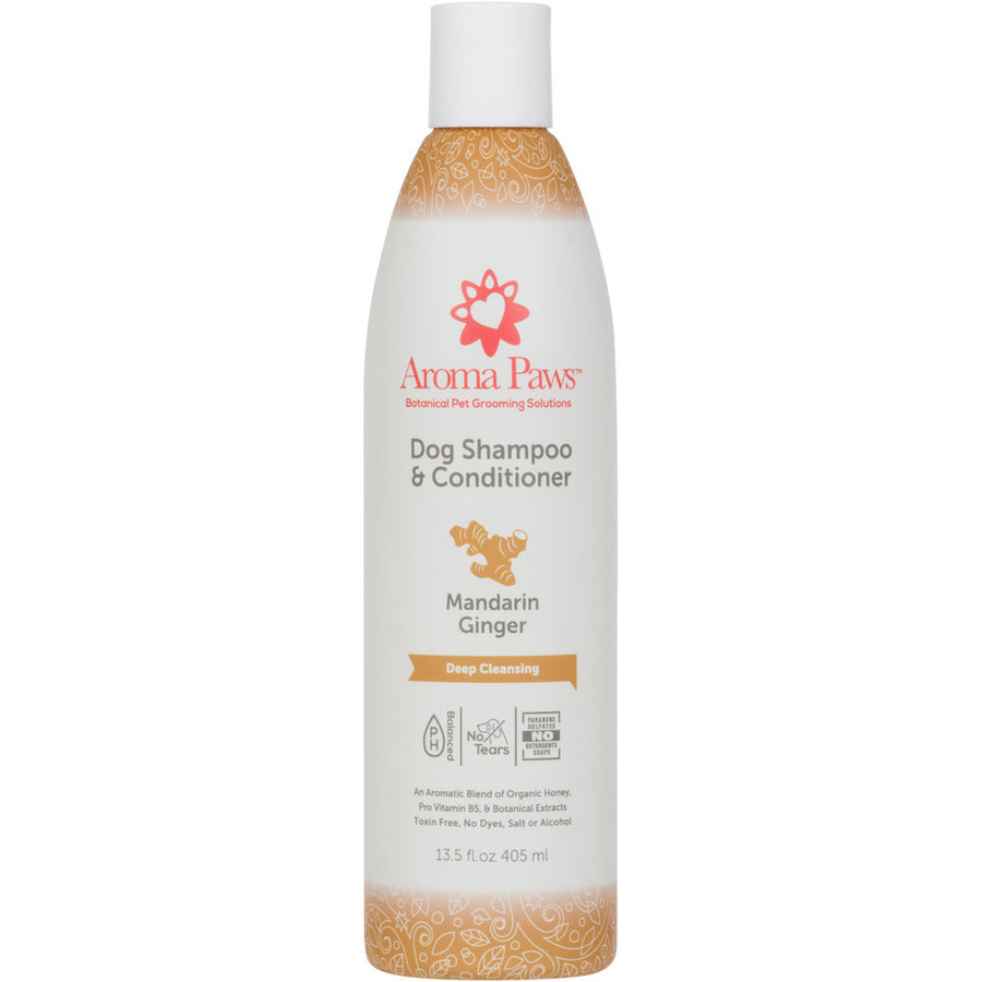 Mandarin Ginger Deep Cleansing Shampoo & Conditioner, 13.5 oz.